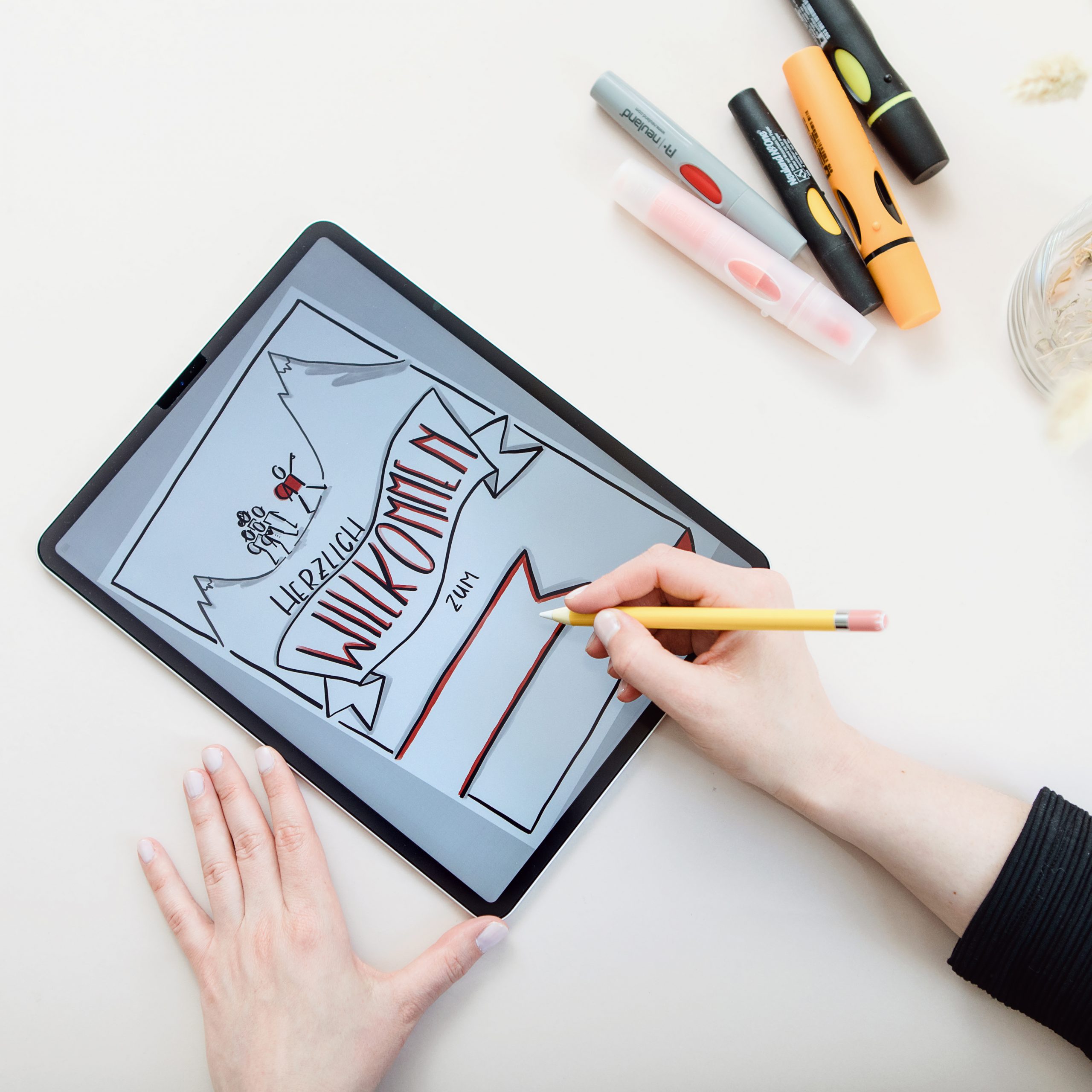 Das beste iPad zum Zeichnen mit Procreate Flipchartwerkstatt